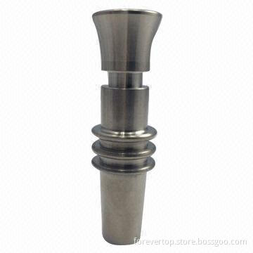 18mm Direct Inject Domeless Titanium Nail (No Adapter Needed)-male Joint